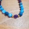 Collier apatite bleue