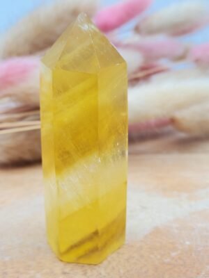 Pointe fluorite jaune