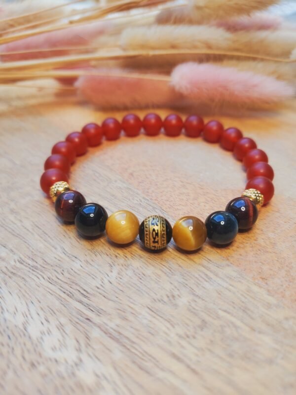 Bracelet triple œil de tigre