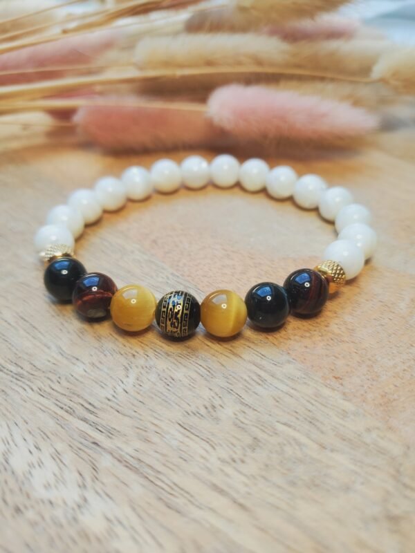 Bracelet triple œil de tigre