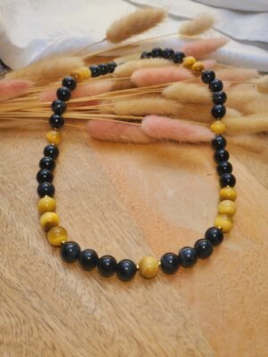 Collier boule homme