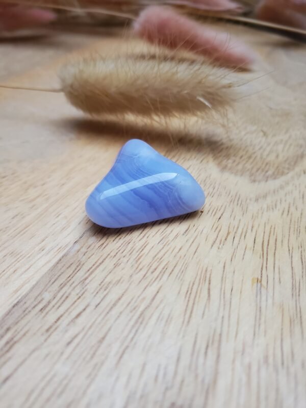 Calcédoine bleue