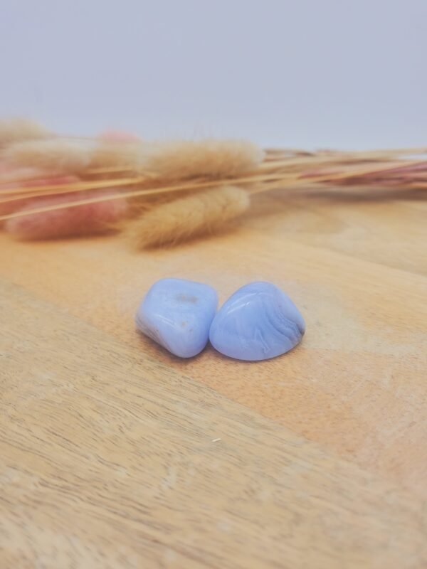 Calcédoine bleue