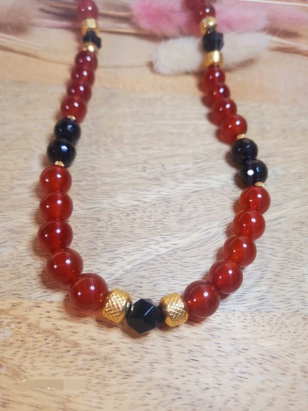 Collier boule homme