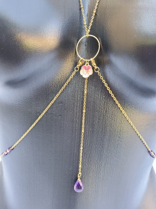 Bijoux de corps améthyste