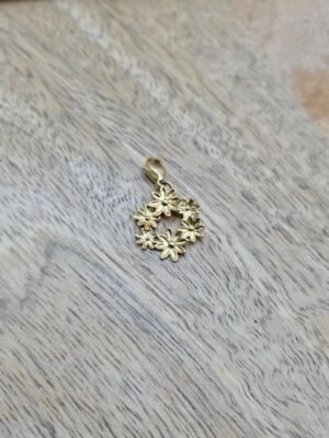 Charms couronne fleur