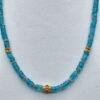 Collier apatite bleue