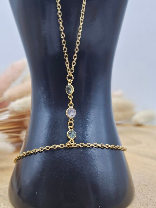 bijou de main tourmaline