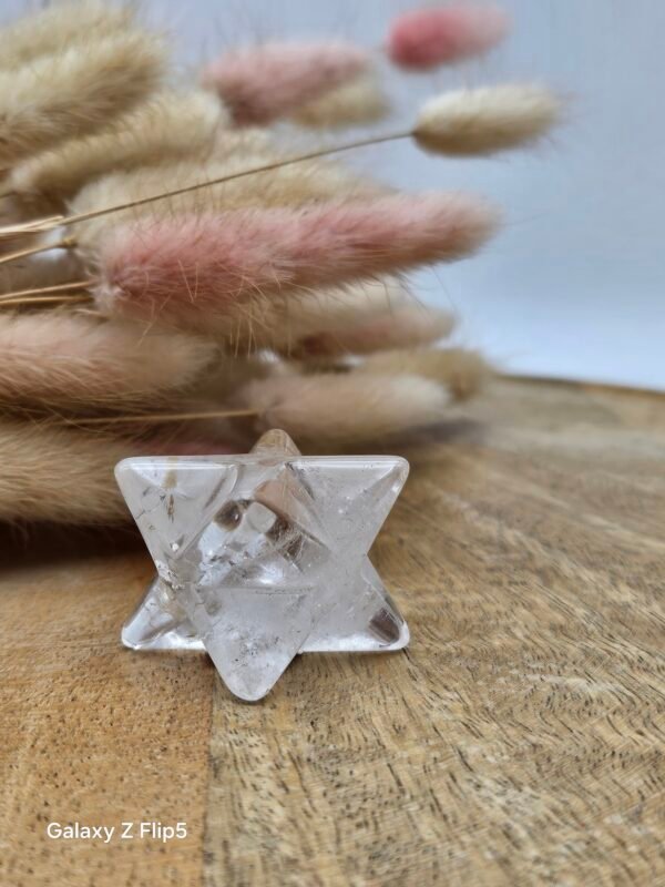 Merkaba cristal de roche