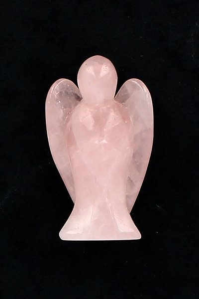Ange en quartz rose