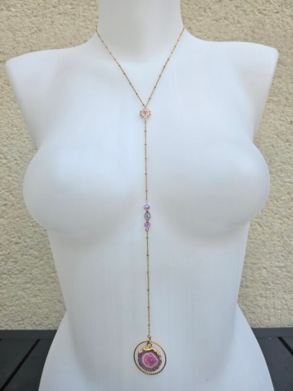 Body chain agate