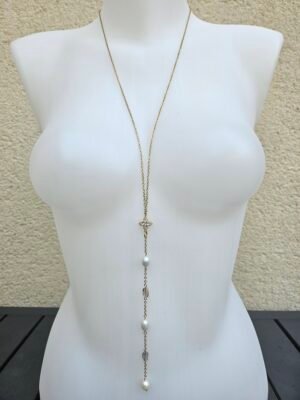 Body chain perle d'eau douce