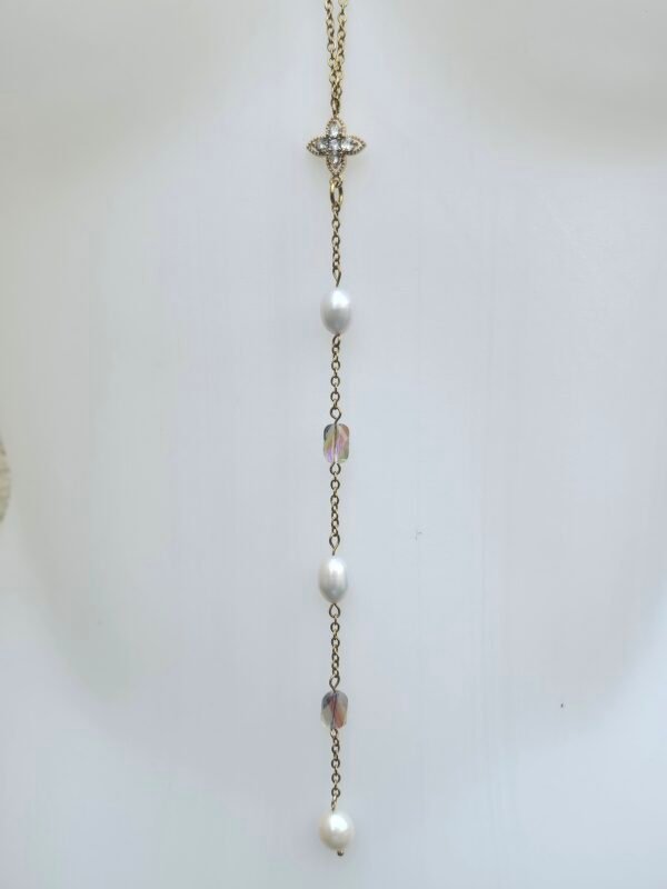 Body chain perle d'eau douce