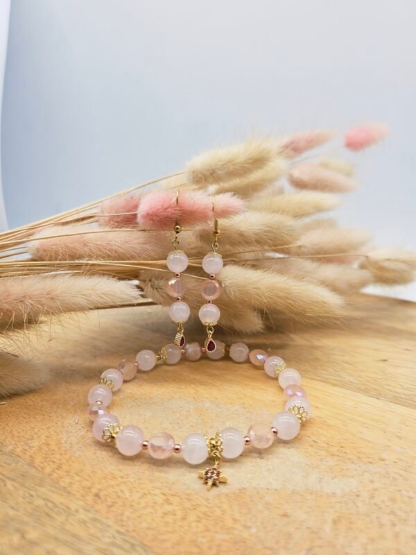 bracelet octobre rose