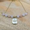 Collier octobre rose